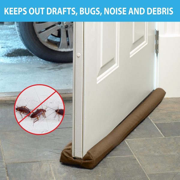 Door Gap Foam Seal Strip – Draft, Dust & Insect Blocker