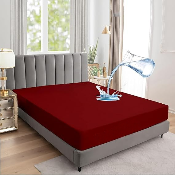 King Size Waterproof Mattress Cover - 100% Protection & Breathable