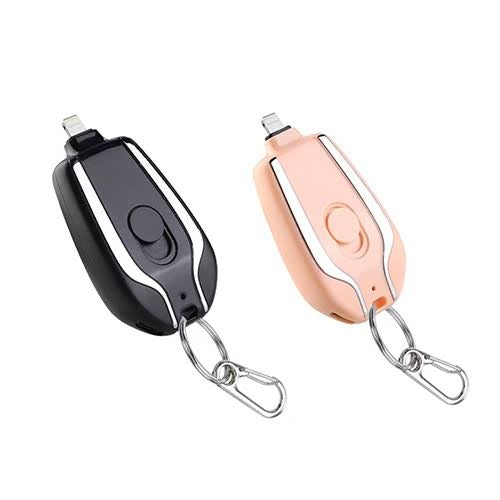Portable Keychain Power Bank for iPhone – Fast Emergency Charger